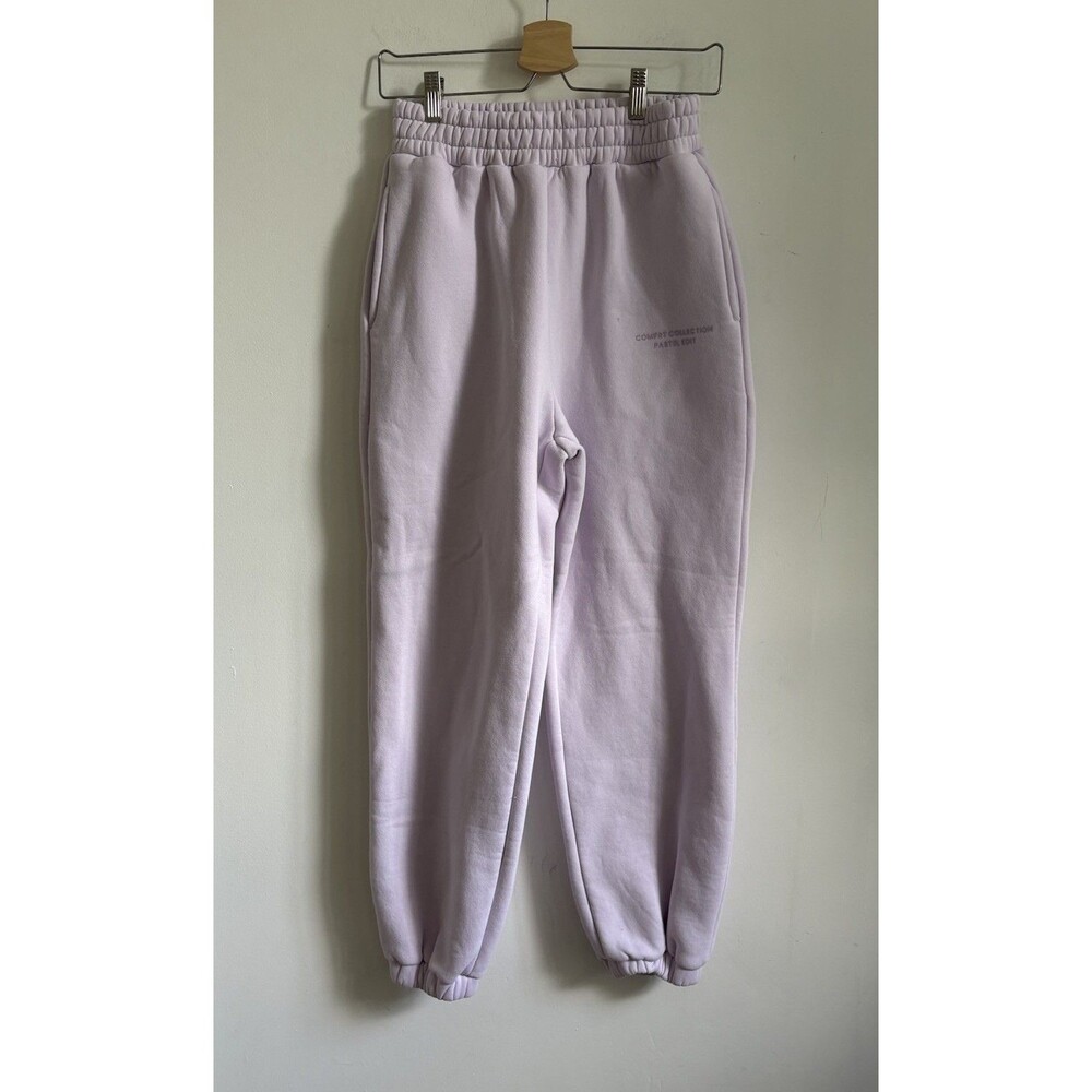 Comfrt Pastel sweatpants Lavender Unisex Adult Size Small